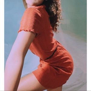 Urban outfitters burnt orange dress